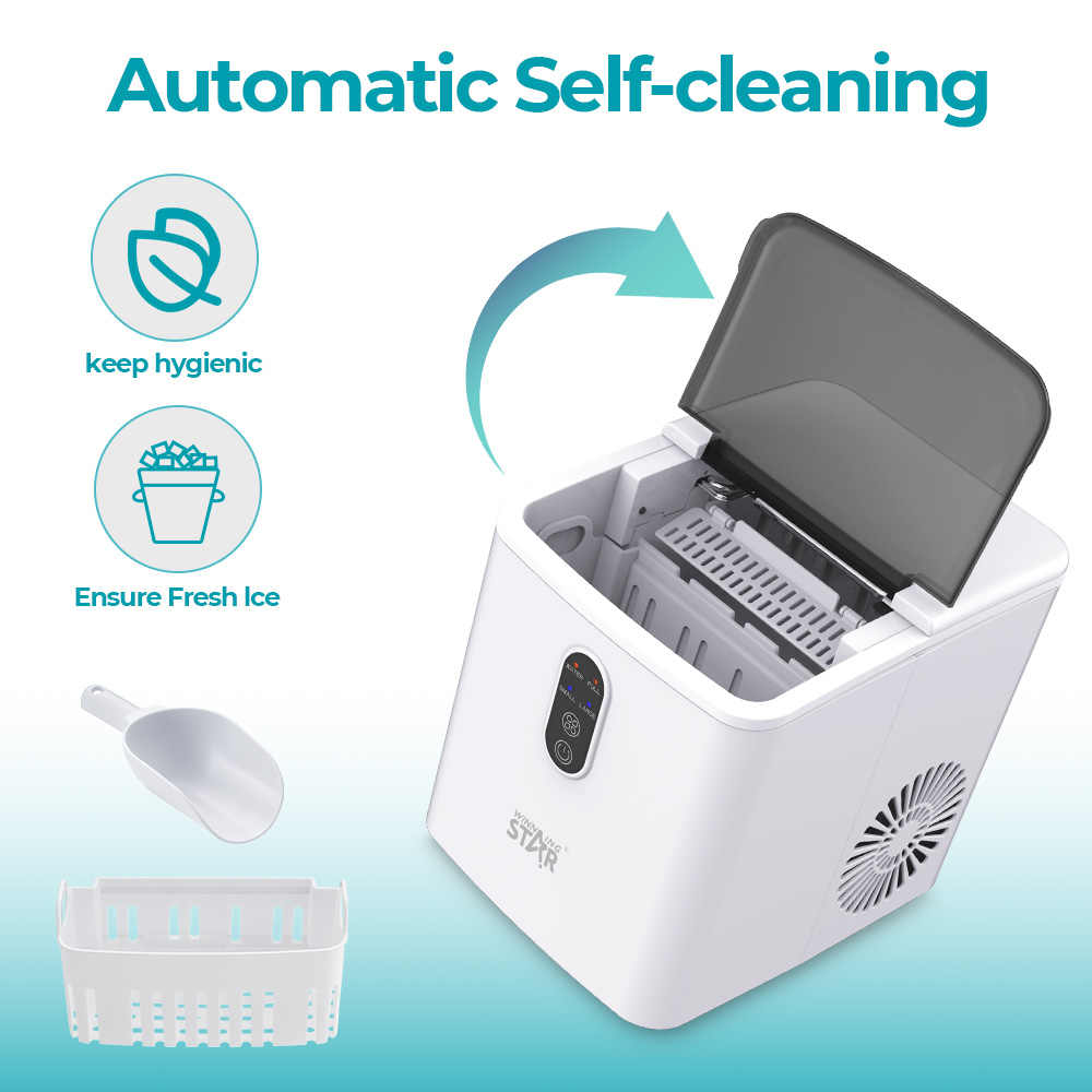 Portable Countertop Ice Maker by WINNING STAR