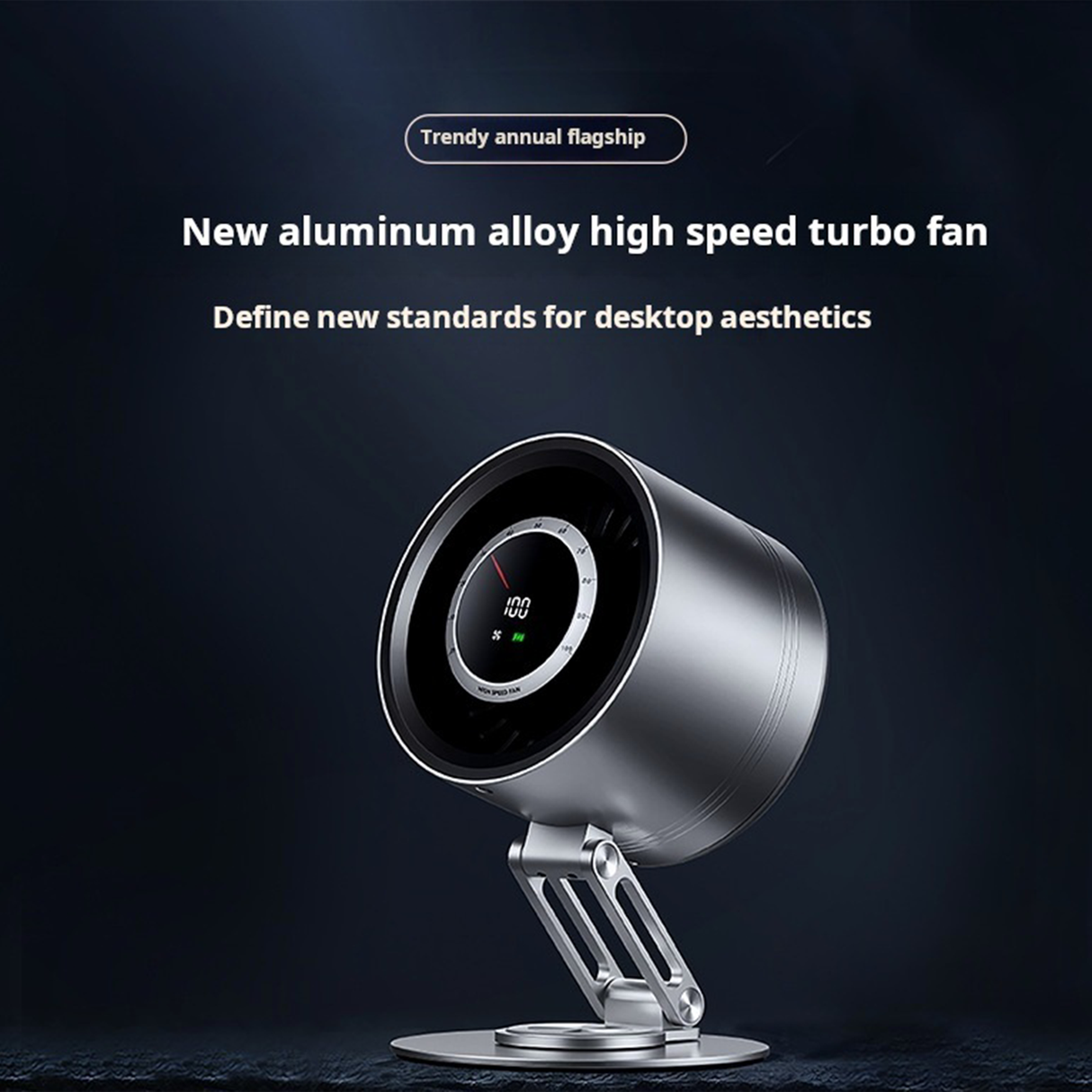 Portable Desk Metal Fan H6-V8