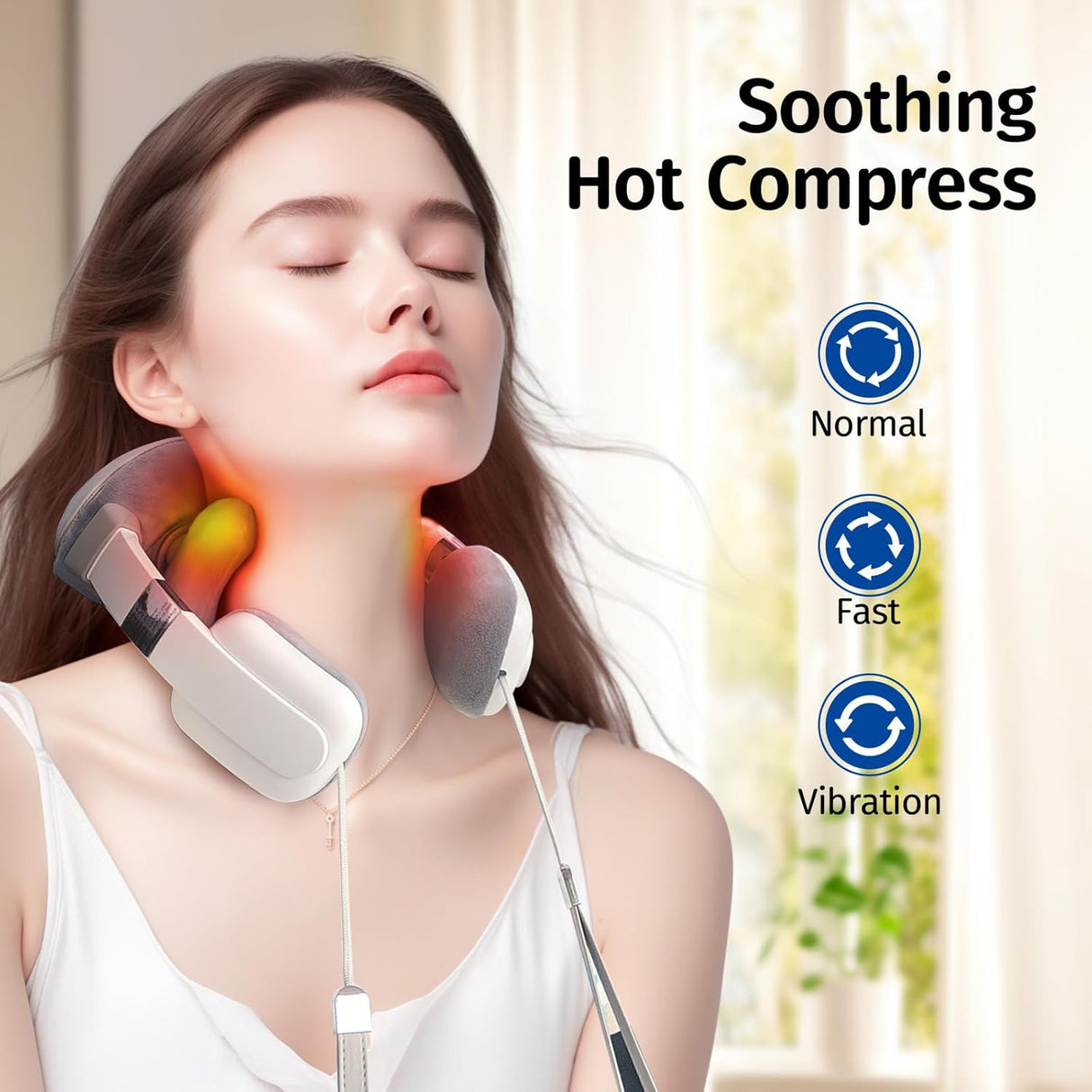 Portable Electric Kneading Neck Massager