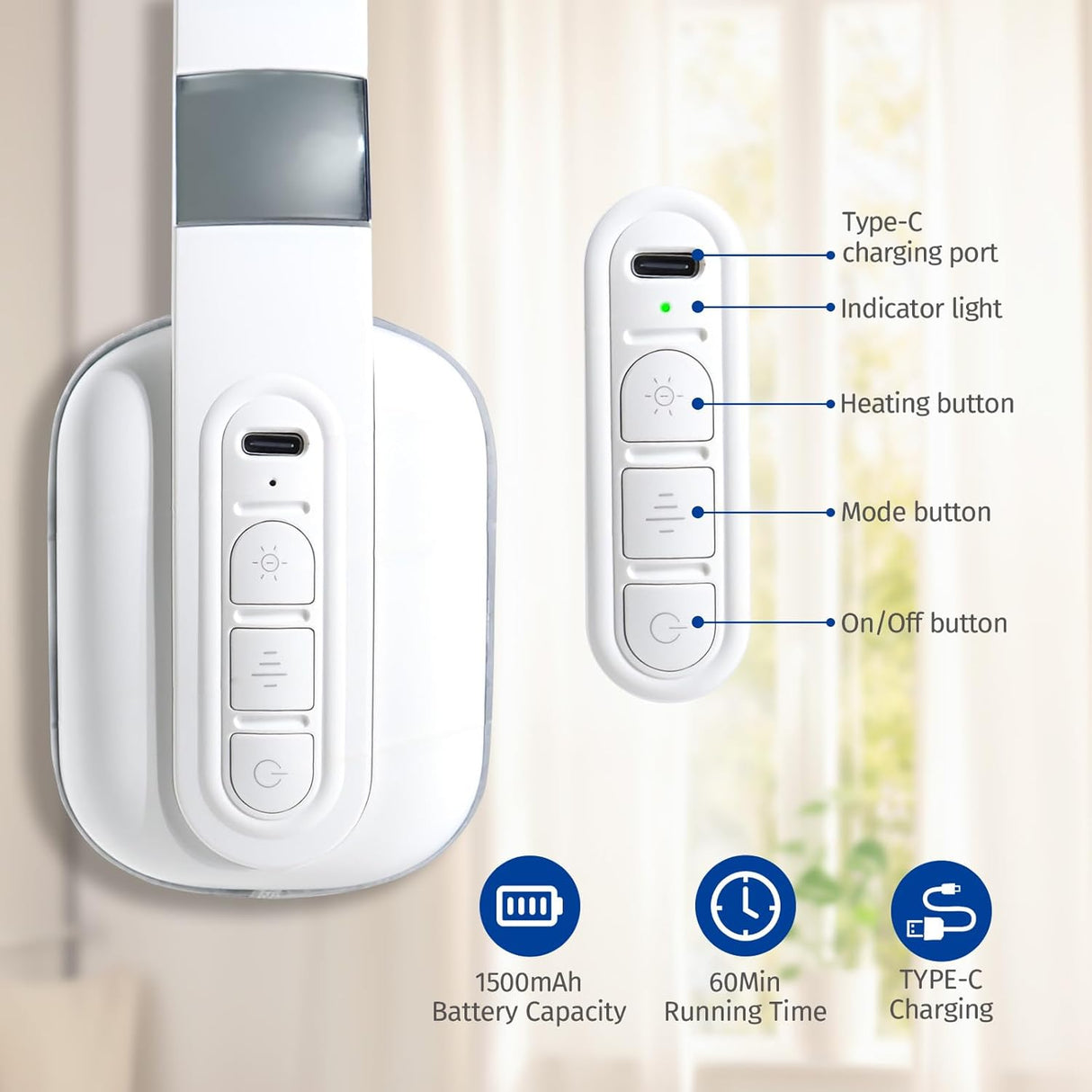 Portable Electric Kneading Neck Massager
