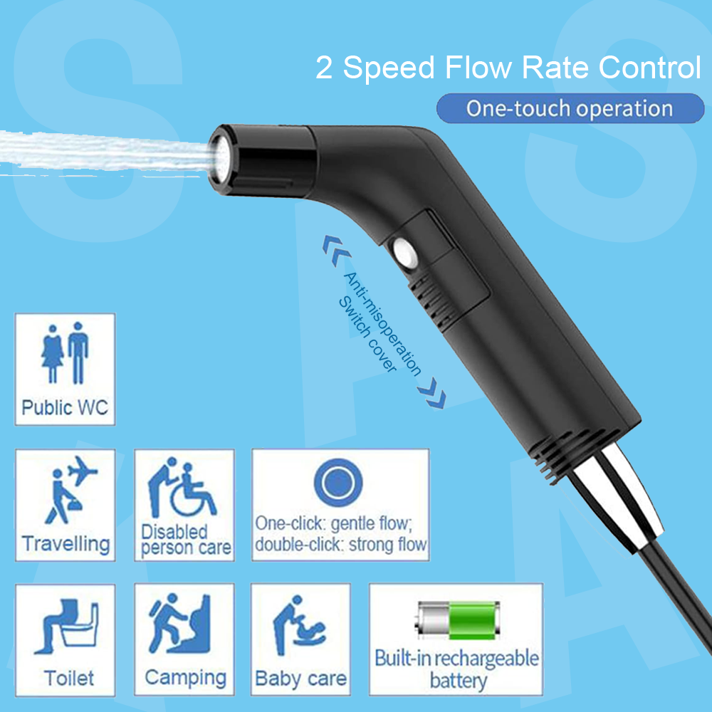 Portable Travel Hand Held Bidet Toilet Spray Shattaf