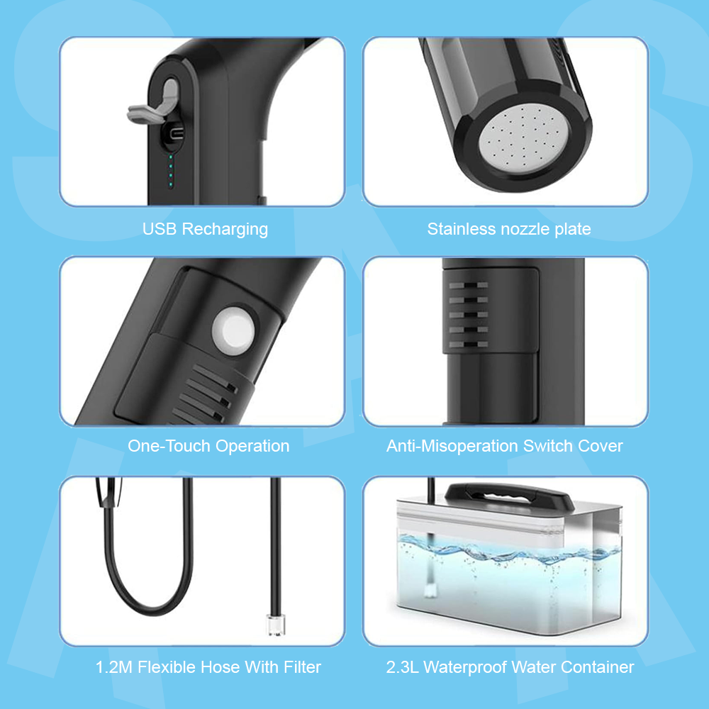 Portable Travel Hand Held Bidet Toilet Spray Shattaf