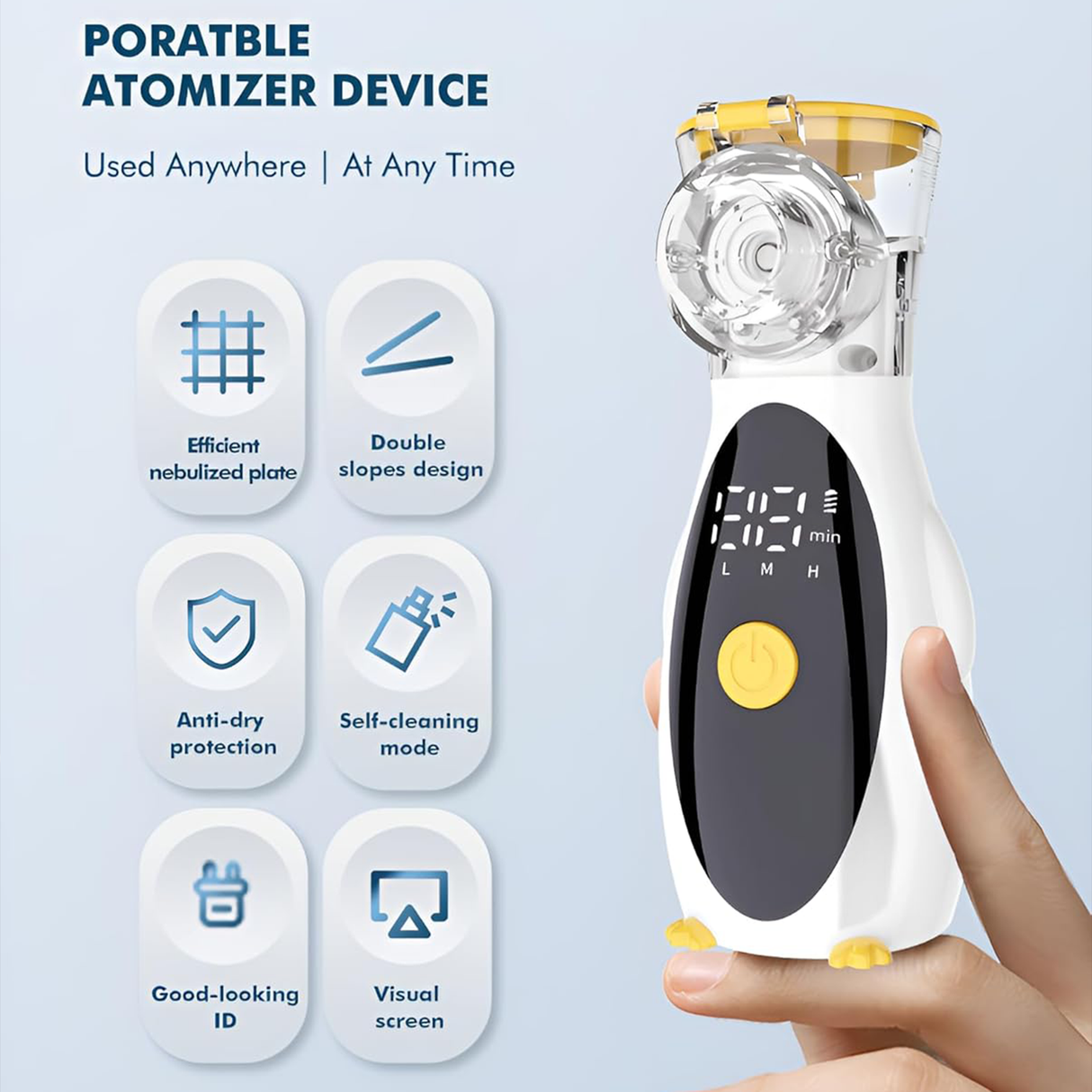 Portable Mini Mesh Nebulizer P1