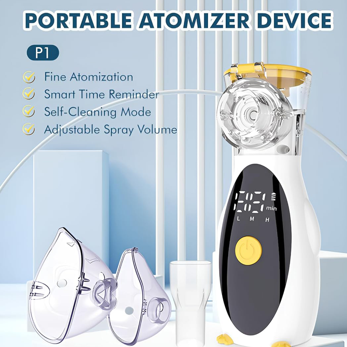 Portable Mini Mesh Nebulizer P1