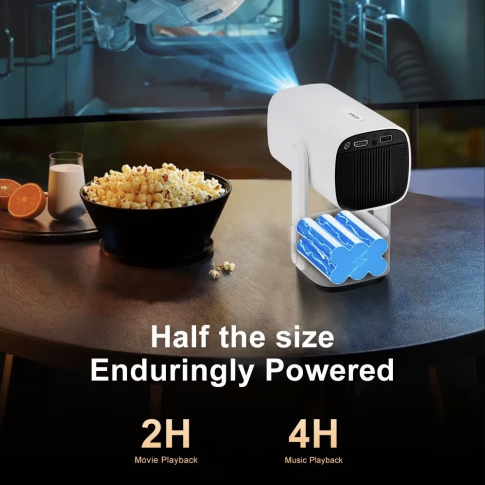 Portable Rechargeable Mini Cinema Projector