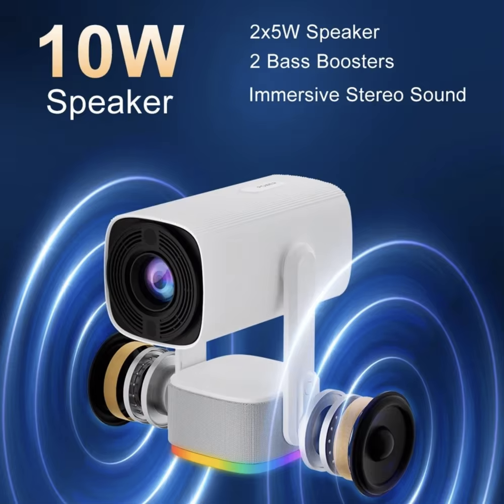 Portable Rechargeable Mini Cinema Projector
