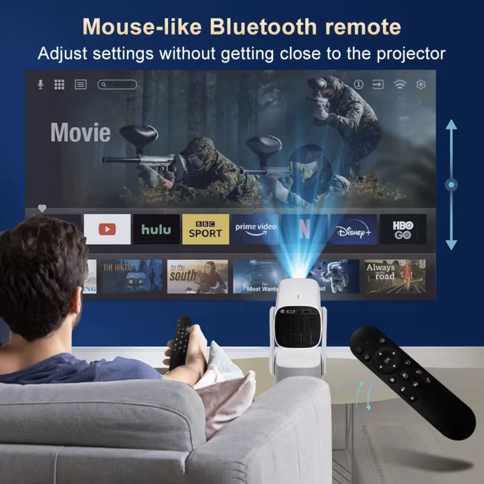 Portable Rechargeable Mini Cinema Projector