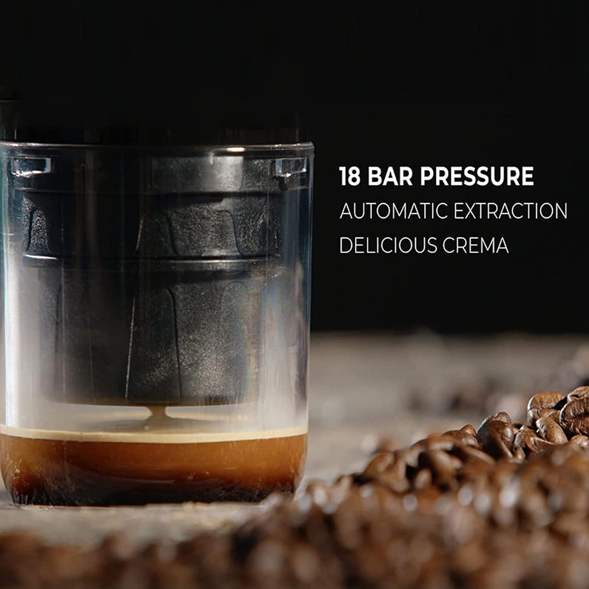Portable Mini Espresso Maker Rechargeable Battery