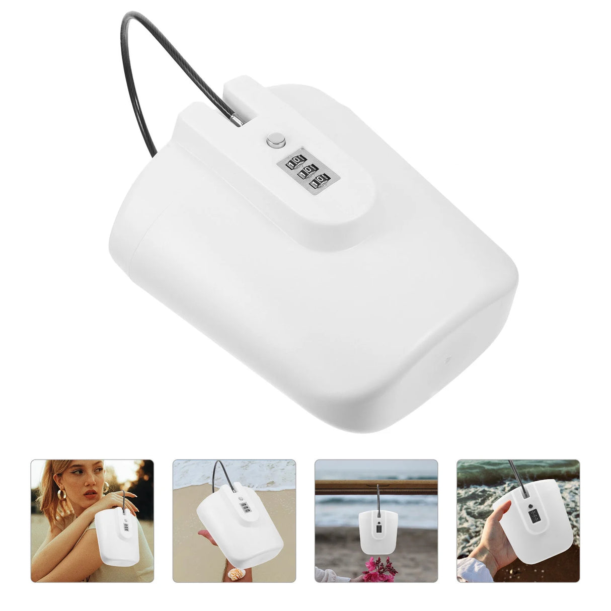 Portable Safe Box - Combination Security Case Lock Box with Code | Safe Box | Tradeo Shopping