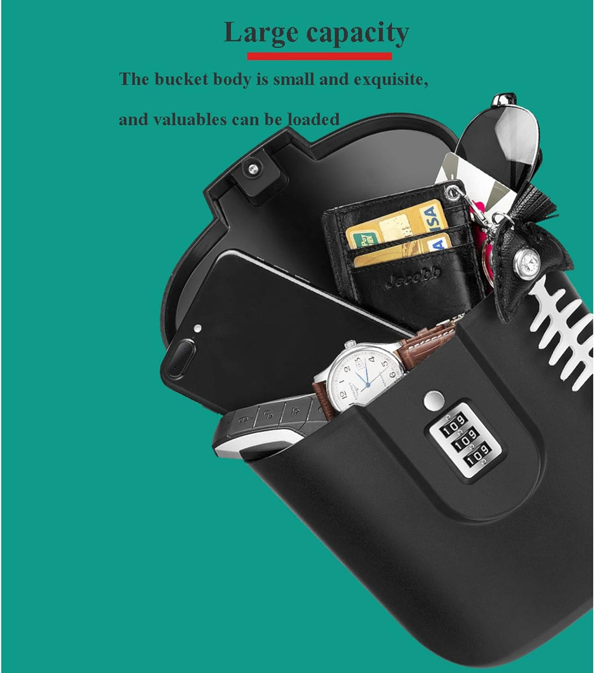 Portable Safe Box - Combination Security Case Lock Box with Code | Safe Box | Tradeo Shopping