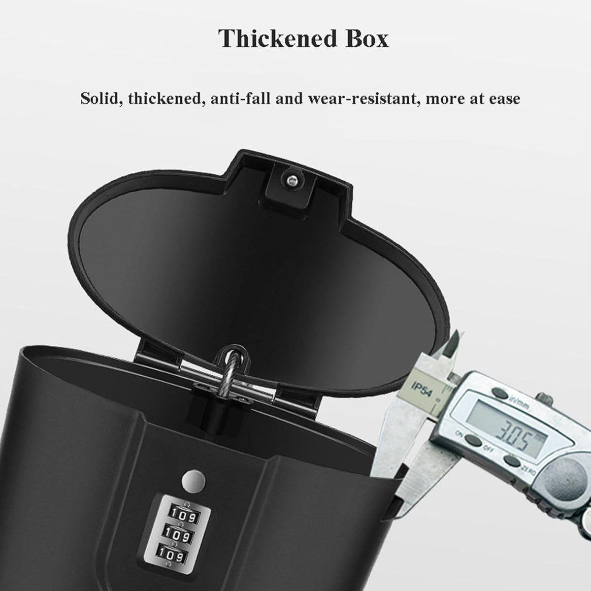 Sample Box Portable Safe Portable Safe Box - Combination Security Case Lock Box with Code | Saf ...