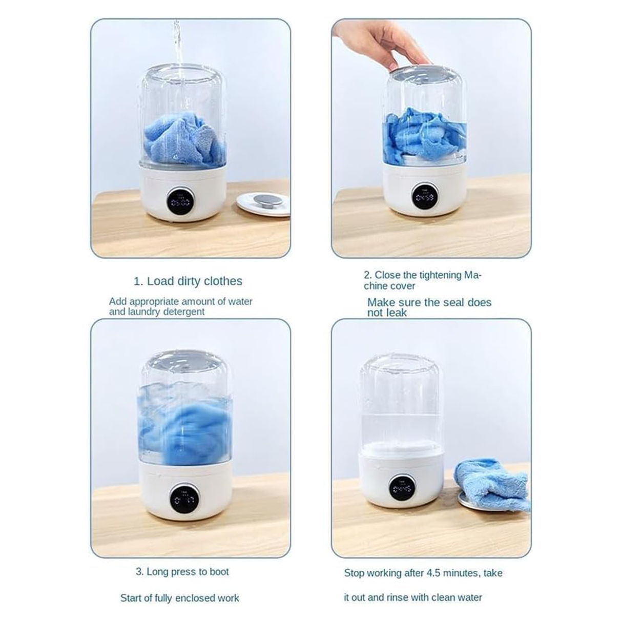 Portable Mini Washing Machine YE02