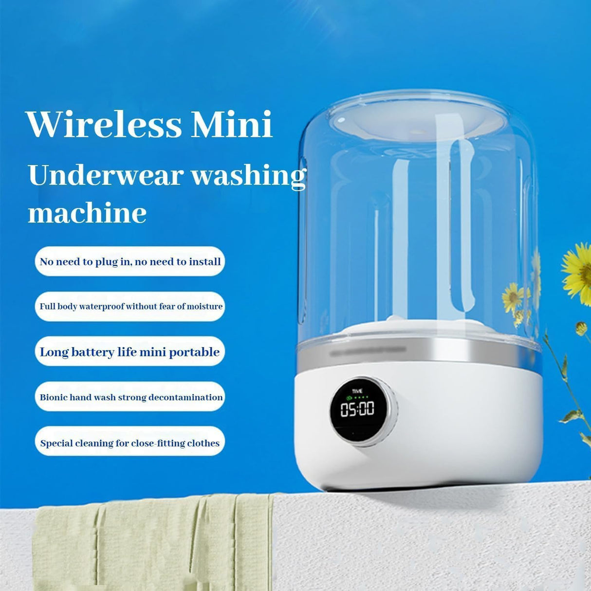 Portable Mini Washing Machine YE02