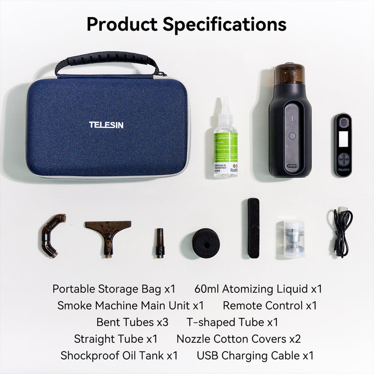Portable Smoke Machine C40 by TELESIN