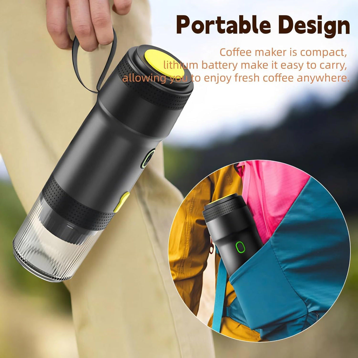 Portable Espresso Coffee Machine | Coffee Maker | Tradeo Shopping