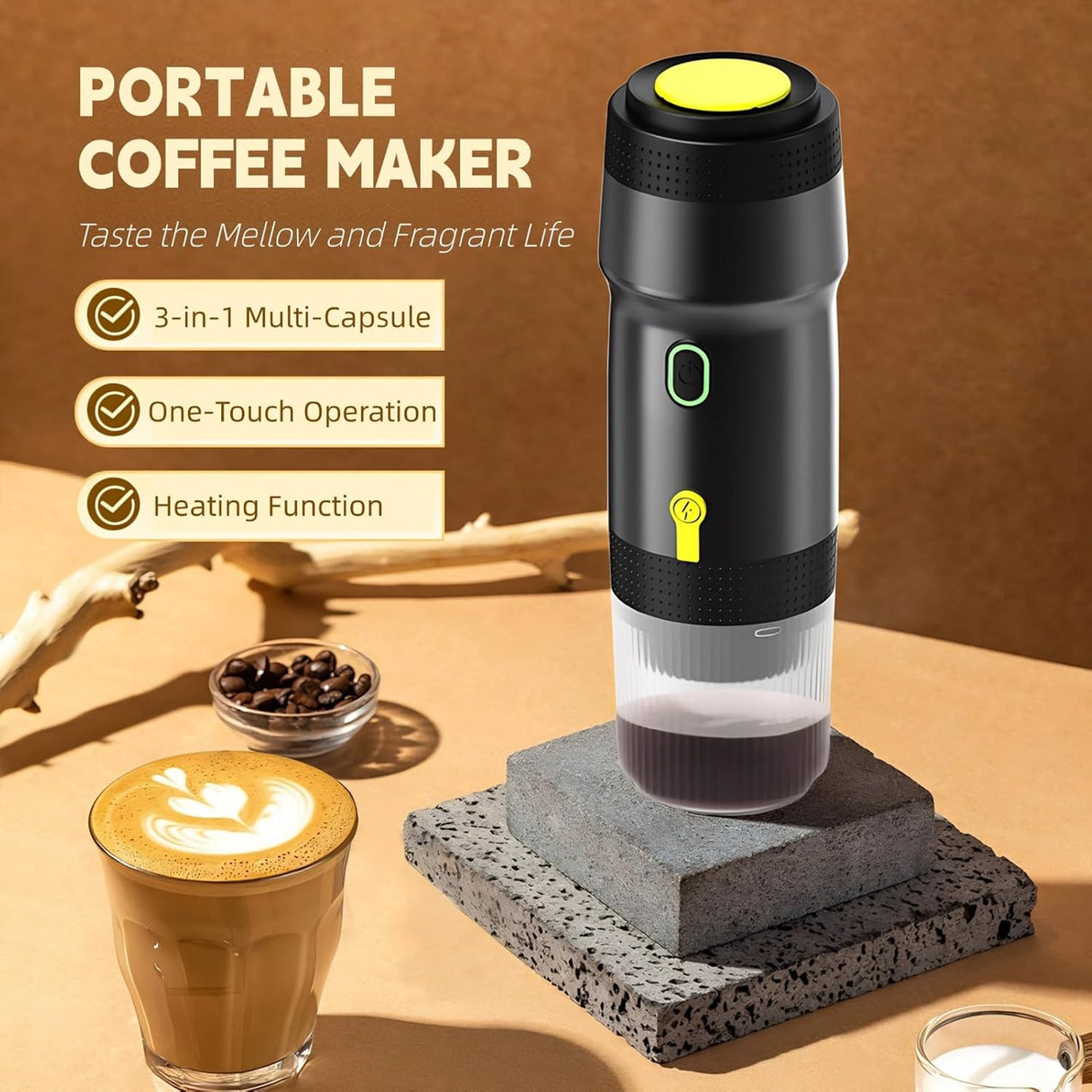 Portable Espresso Coffee Machine | Coffee Maker | Tradeo Shopping