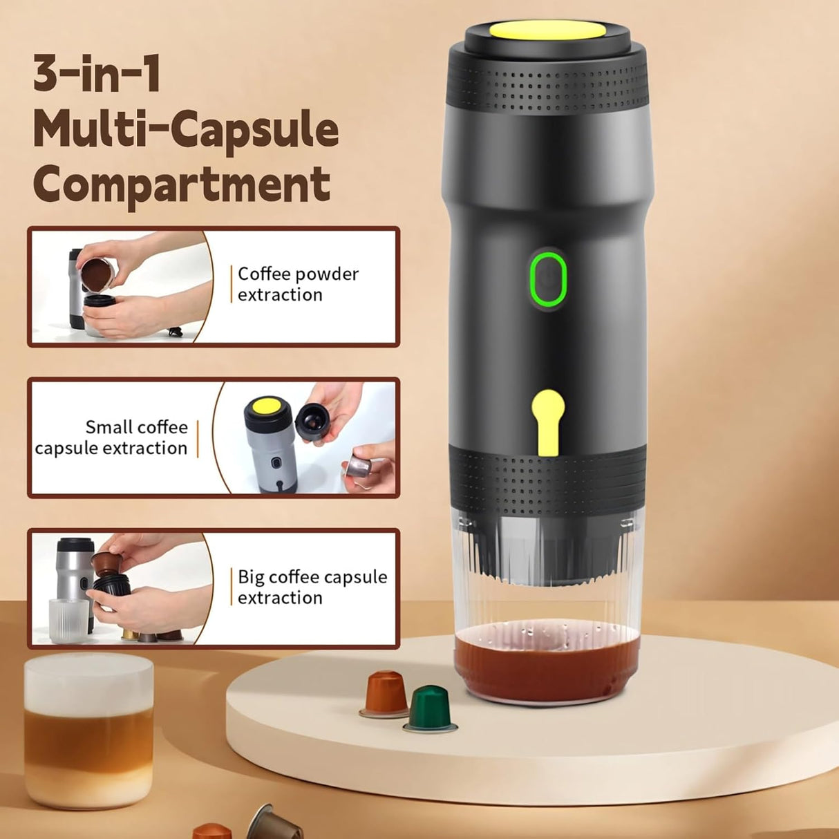 Portable Espresso Coffee Machine | Coffee Maker | Tradeo Shopping