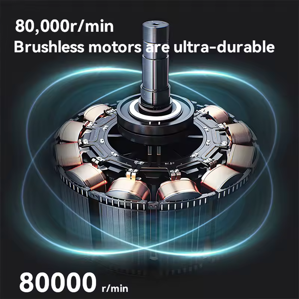 Powerful 4-Speed Mini Turbo Fan 350W by BOOSTER