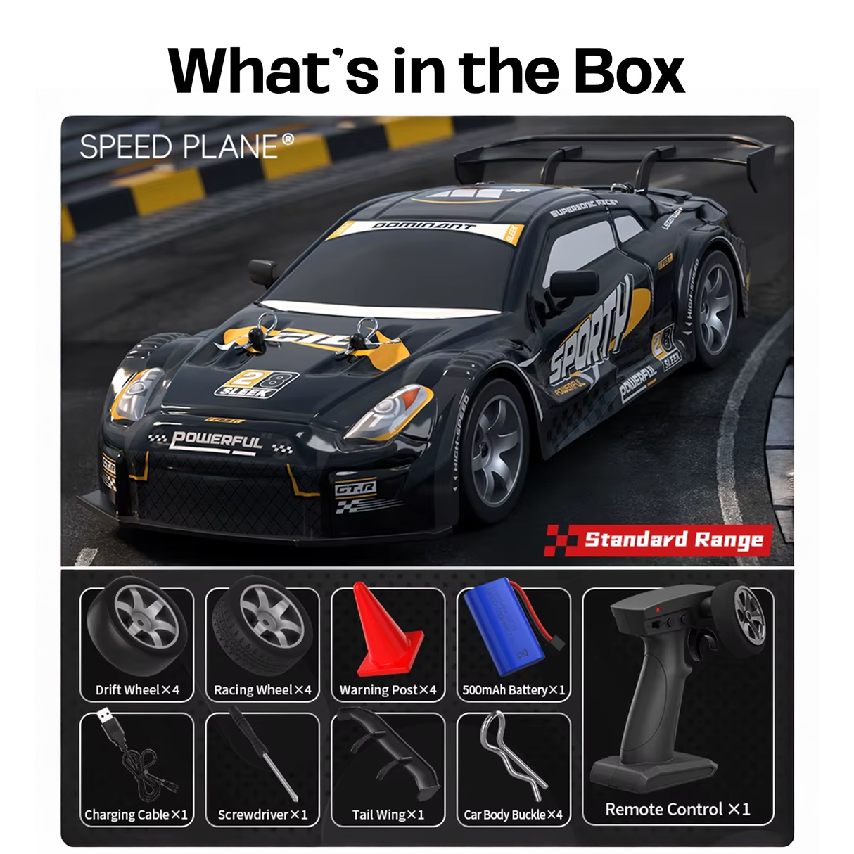 RC Drift Car – 4WD Remote Control Racing Car