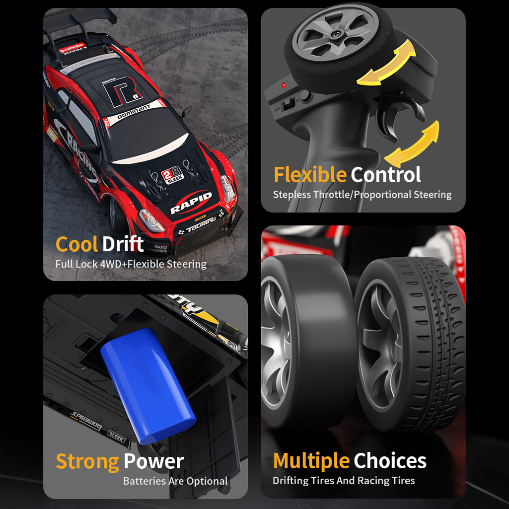 RC Drift Car – 4WD Remote Control Racing Car