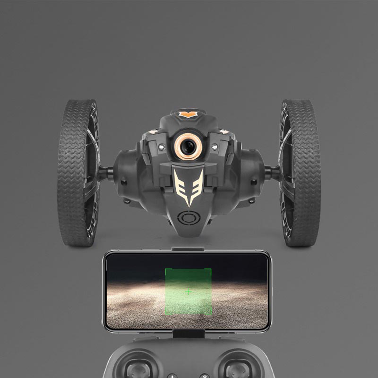RC Stunt Car with 360° Rotation, Jumping & HD Camera