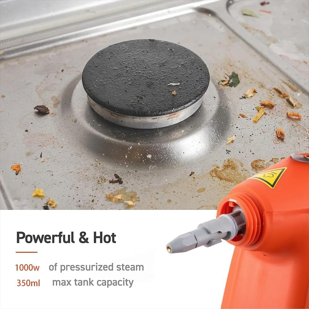 Multi-Purpose Steam Cleaner with Complete Accessory Kit by RAF
