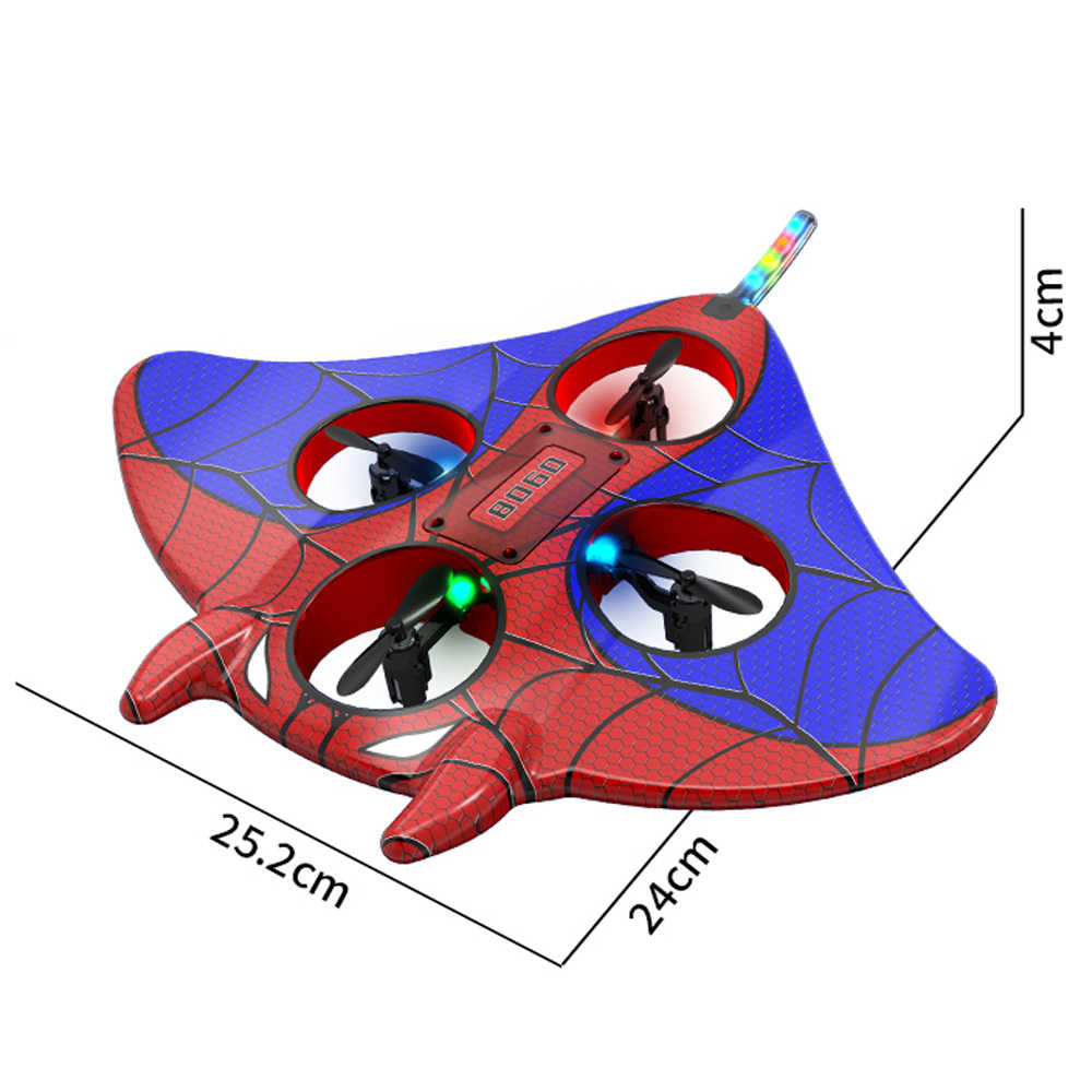 Ray Foam Drone – 2.4G Fighter Aero Spider-Man Superhero Glider
