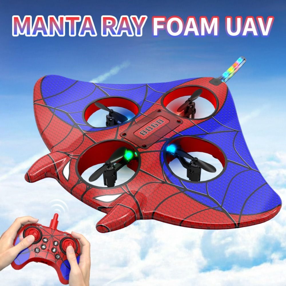 Ray Foam Drone – 2.4G Fighter Aero Spider-Man Superhero Glider