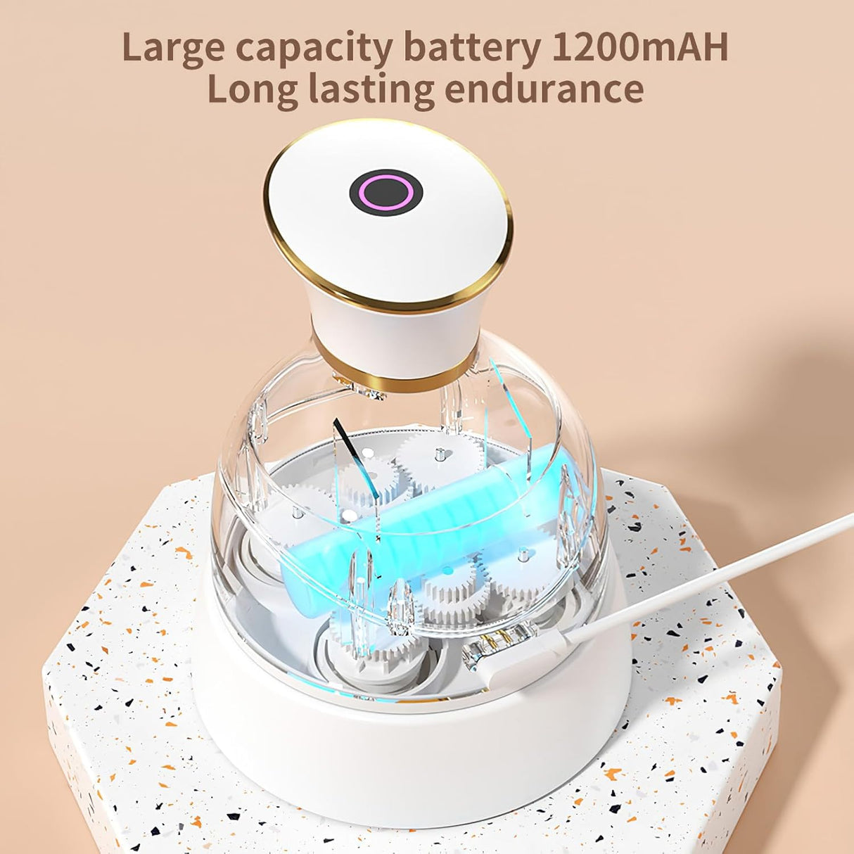 Rechargeable Deep Kneading Scalp Massager - 3D Head Massager B27