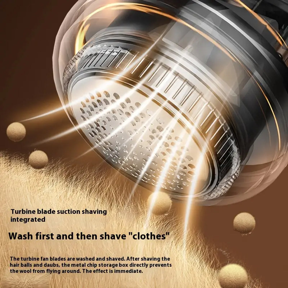 Rechargeable Fabric Shaver with Digital Display