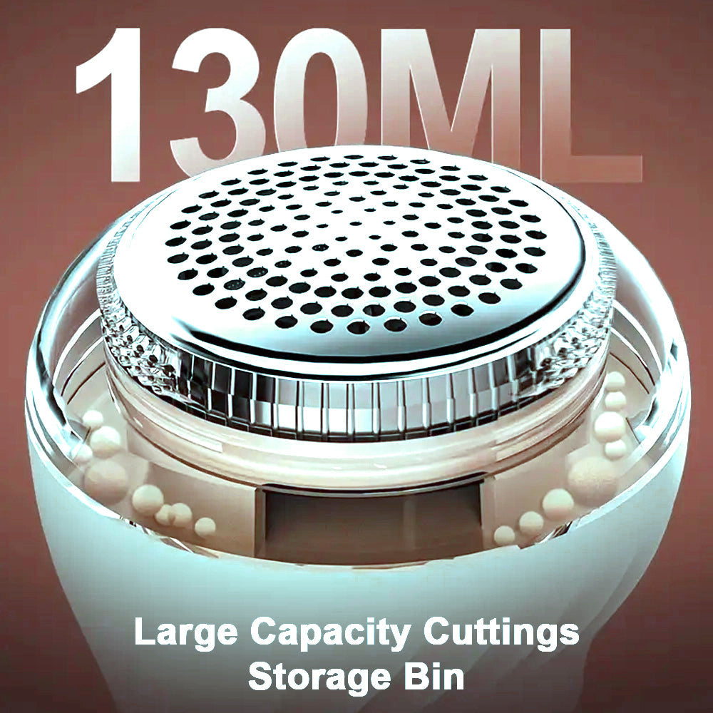 Rechargeable Fabric Shaver with Digital Display