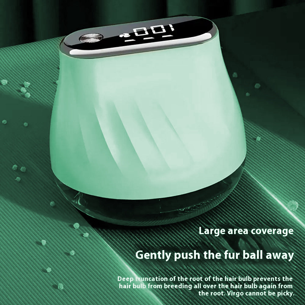 Rechargeable Fabric Shaver with Digital Display