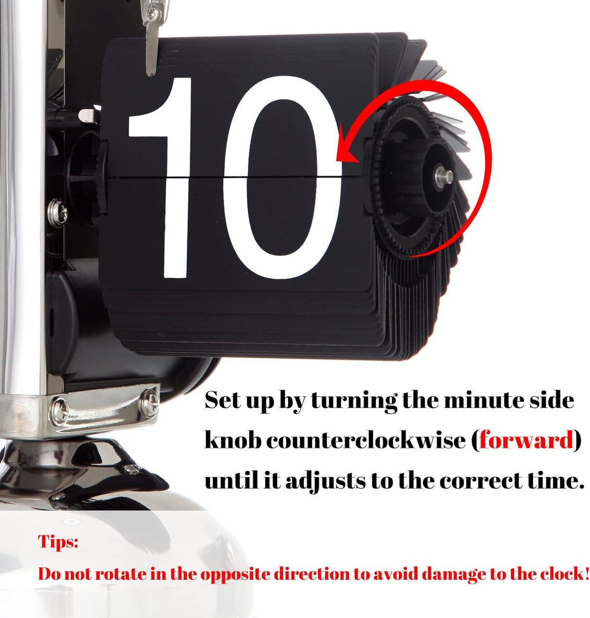 Retro Auto Flip Clock | Desk Clock | Tradeo Shopping