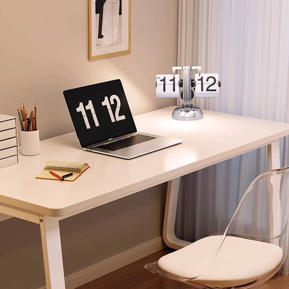 Retro Auto Flip Clock | Desk Clock | Tradeo Shopping