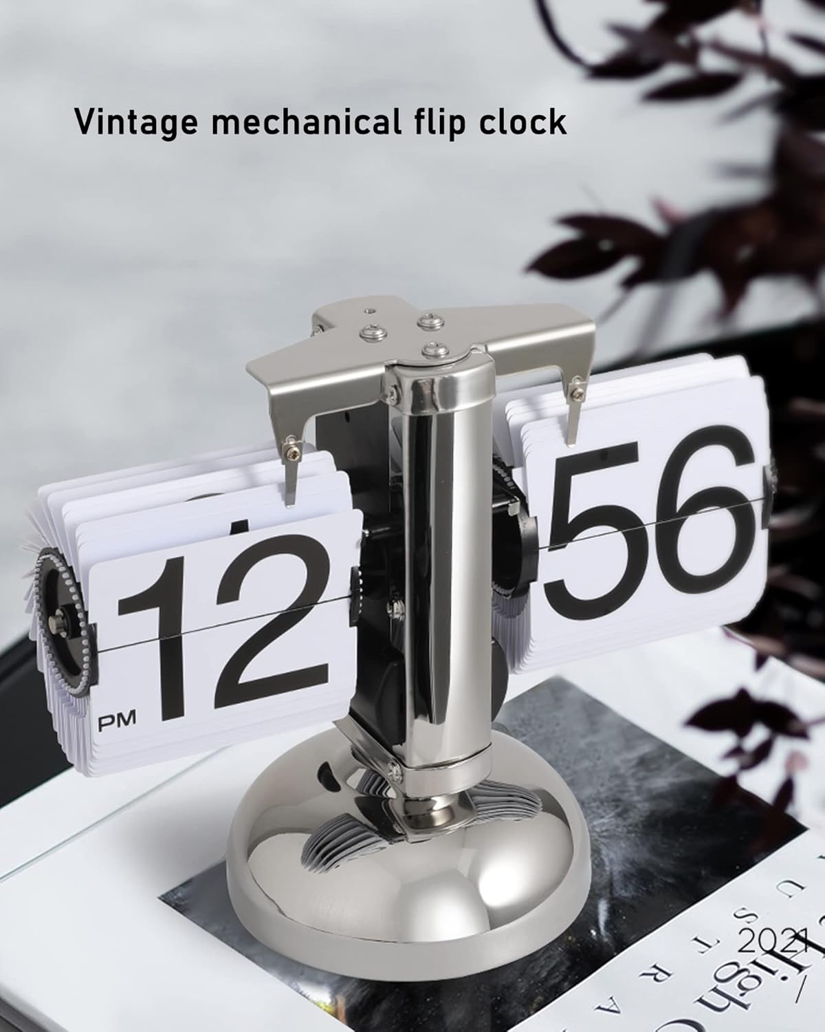 Retro Auto Flip Clock | Desk Clock | Tradeo Shopping