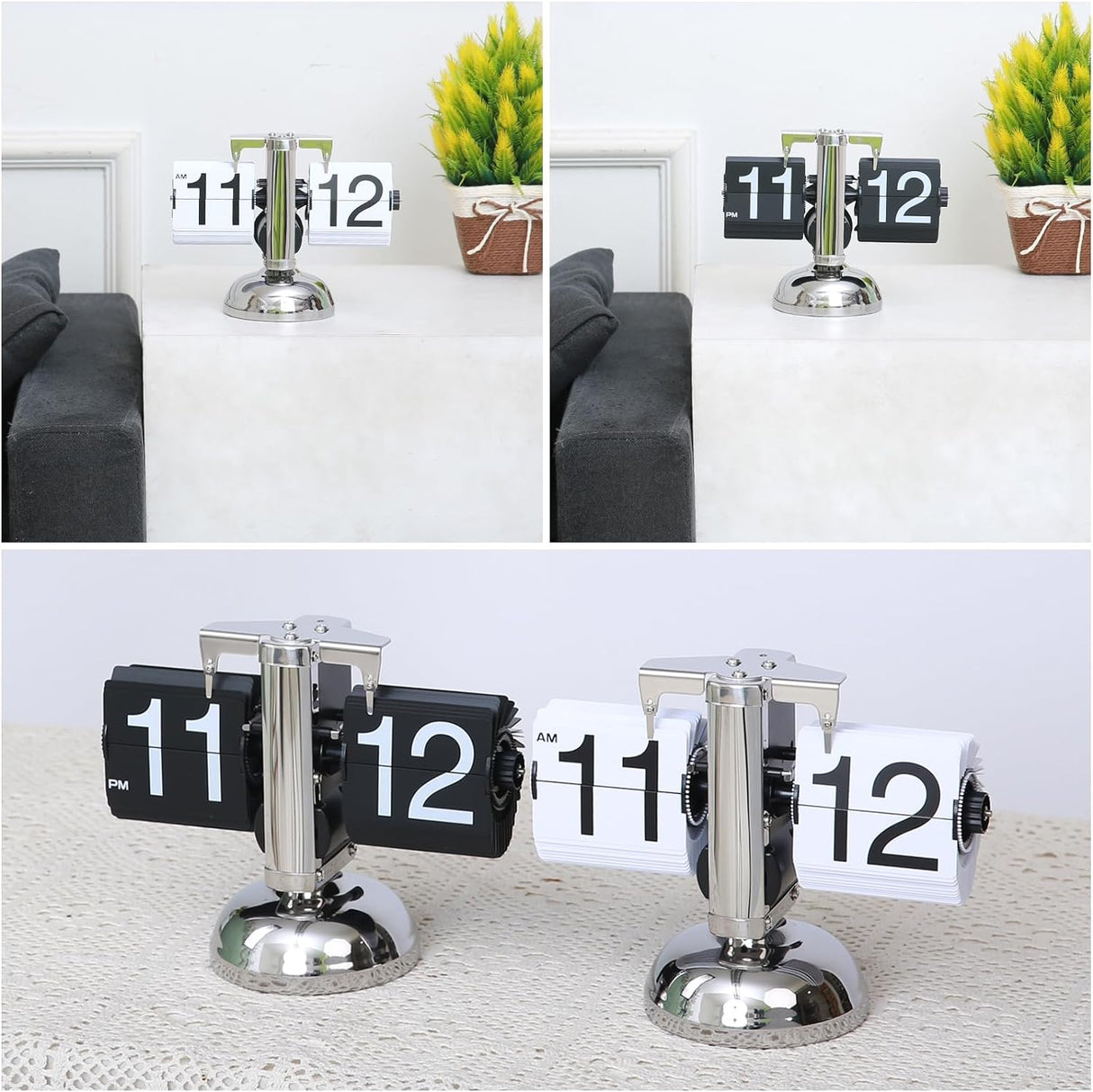 Retro Auto Flip Clock | Desk Clock | Tradeo Shopping
