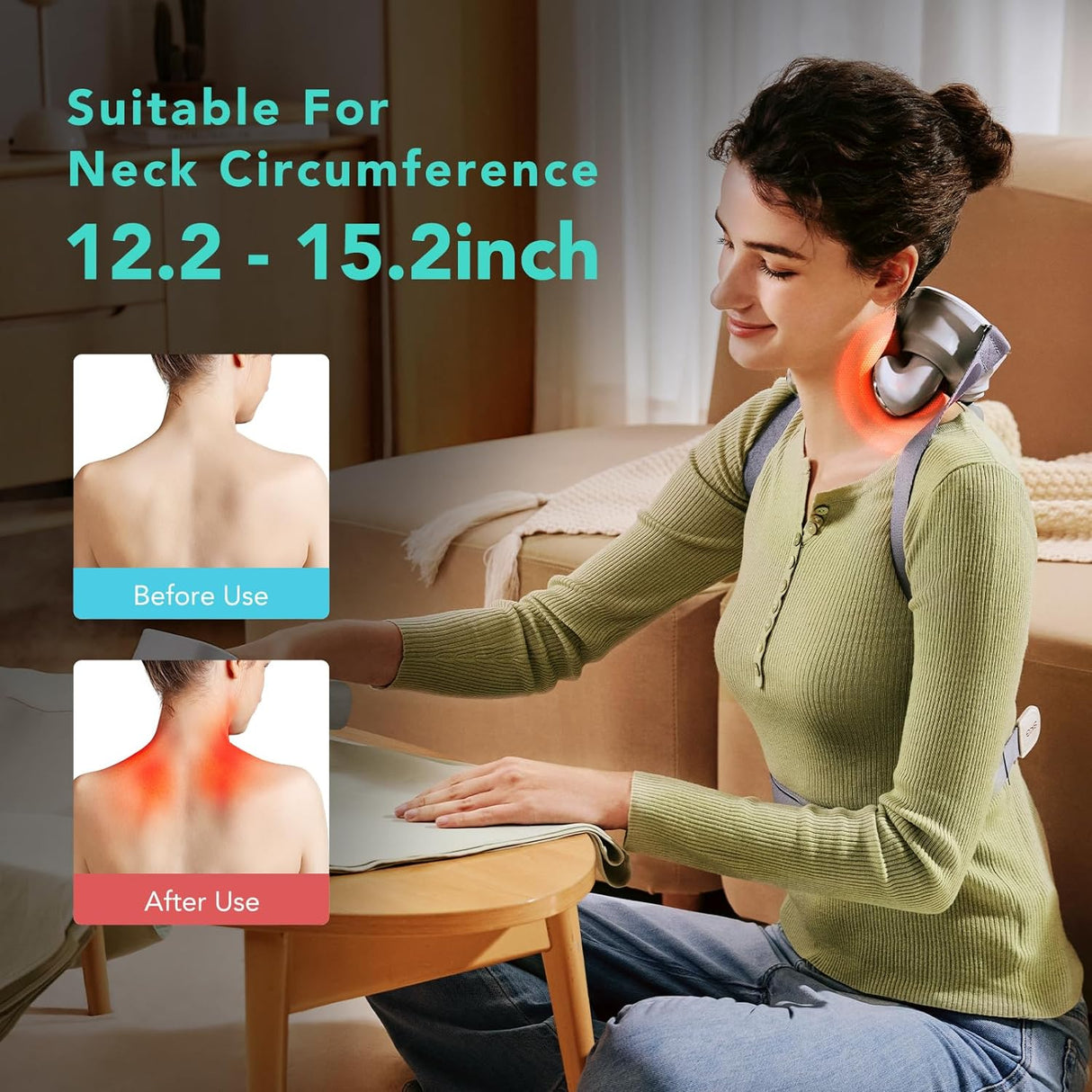 SKG Neck Massager with 4 Heat level's