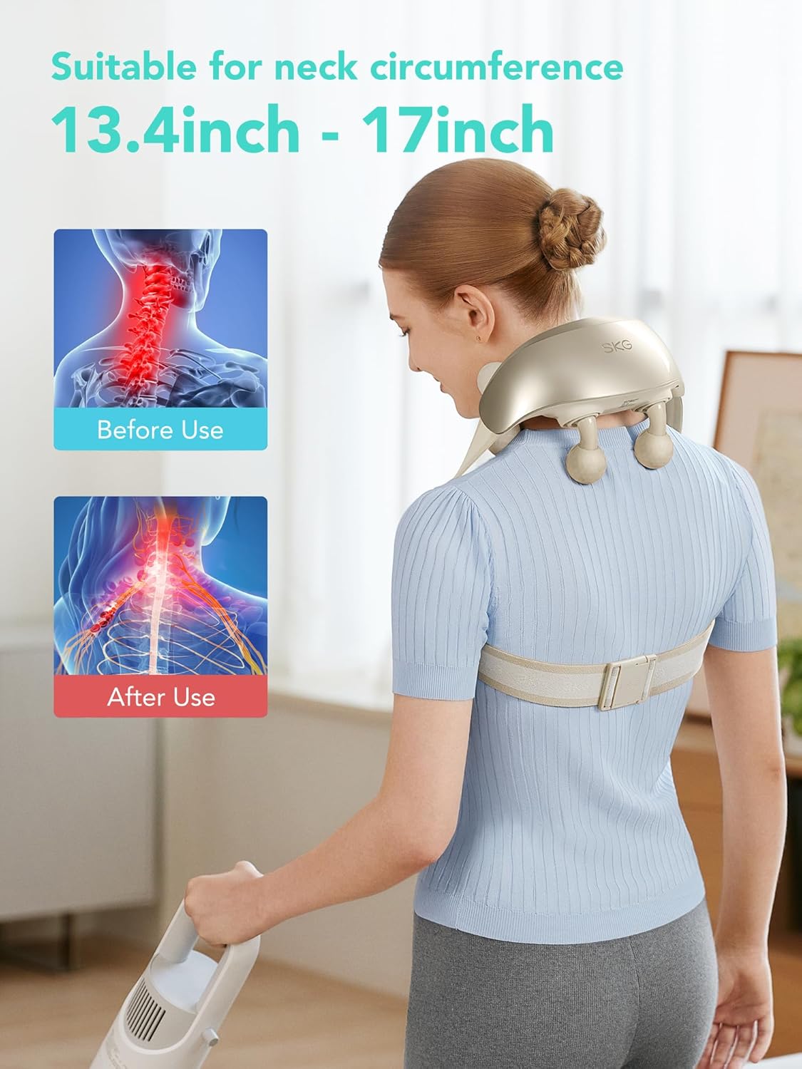 H7 Ultra Neck and Shoulder Shiatsu Massager by SKG