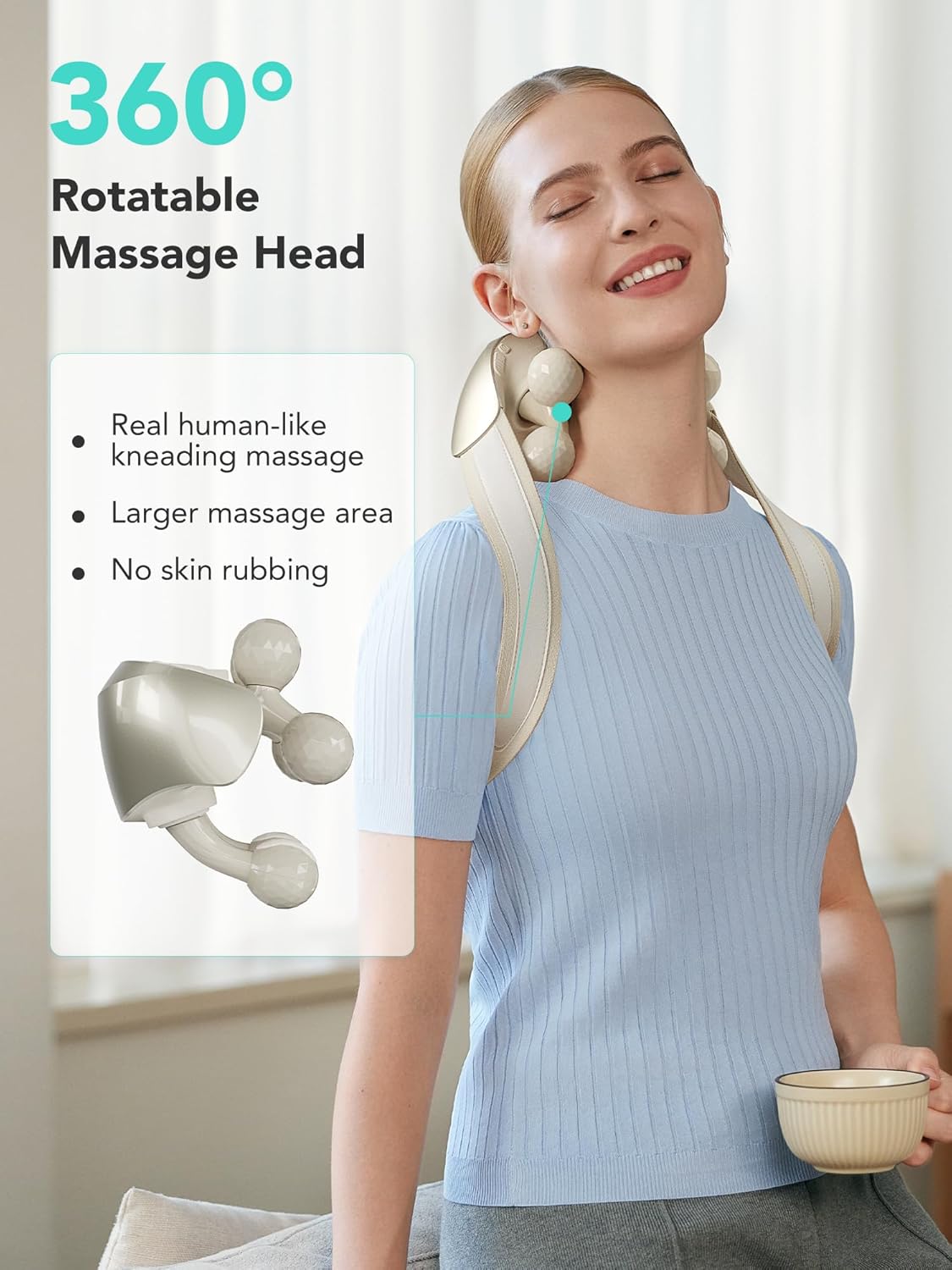 H7 Ultra Neck and Shoulder Shiatsu Massager by SKG