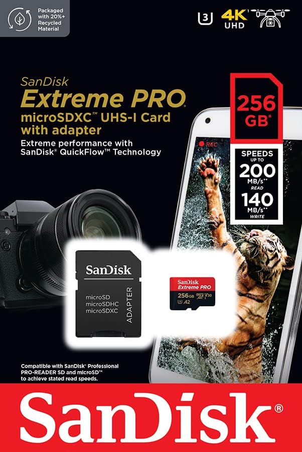 Sandisk Extreme Pro Micro Sd Card 200Mps | SD Card | Tradeo Shopping