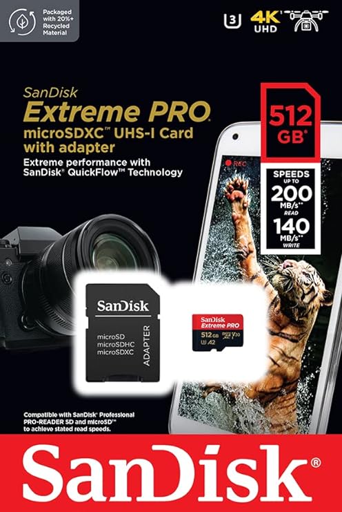 Sandisk Extreme Pro Micro Sd Card 200Mps | SD Card | Tradeo Shopping