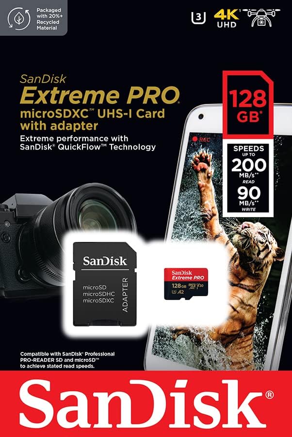 Sandisk Extreme Pro Micro Sd Card 200Mps | SD Card | Tradeo Shopping