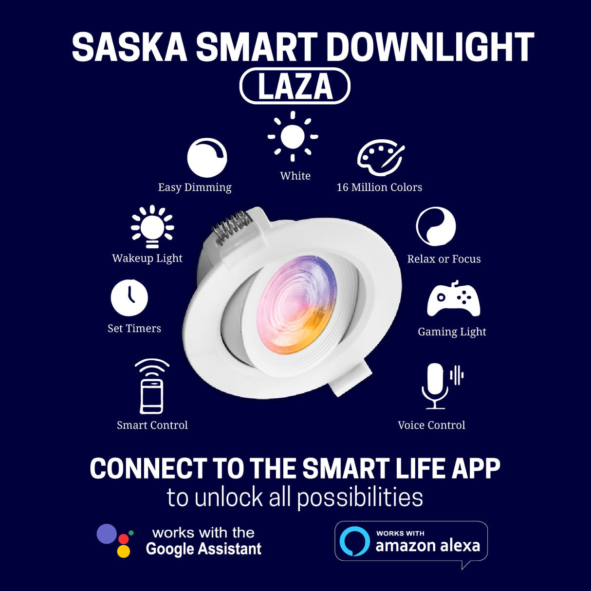 Tradeo Smart Spotlight Laza 5W | Smart Light | Tradeo Shopping