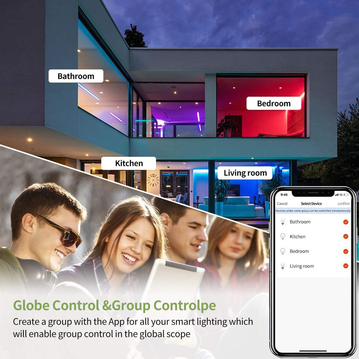 Smart Bulb E27 10W by Tradeo | Smart Light | Tradeo Shopping