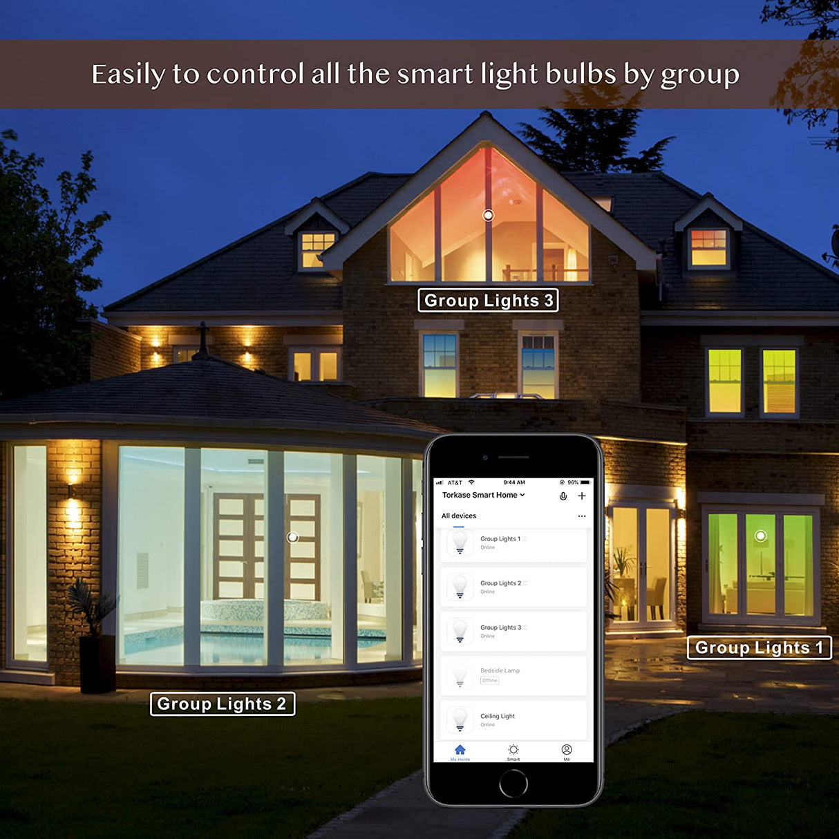 Smart Bulb E27 10W by Tradeo | Smart Light | Tradeo Shopping