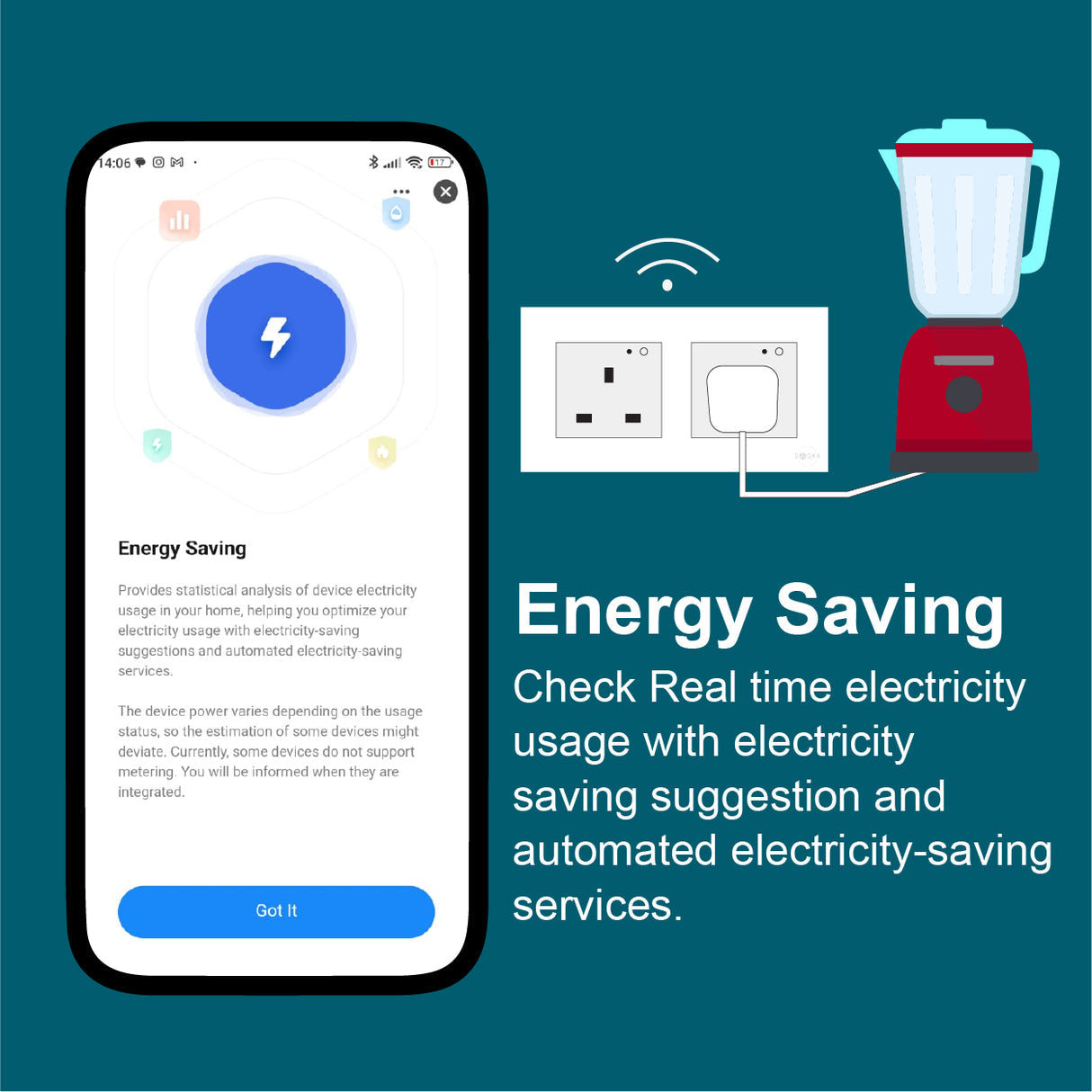 Double Smart Wall Socket by Tradeo Shopping | Smart Socket | Tradeo Shopping