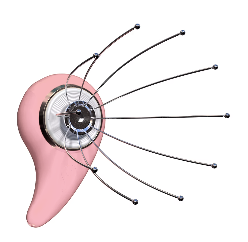 Electric Head & Point Massager - Rechargeable Handheld Scalp Massaging Device