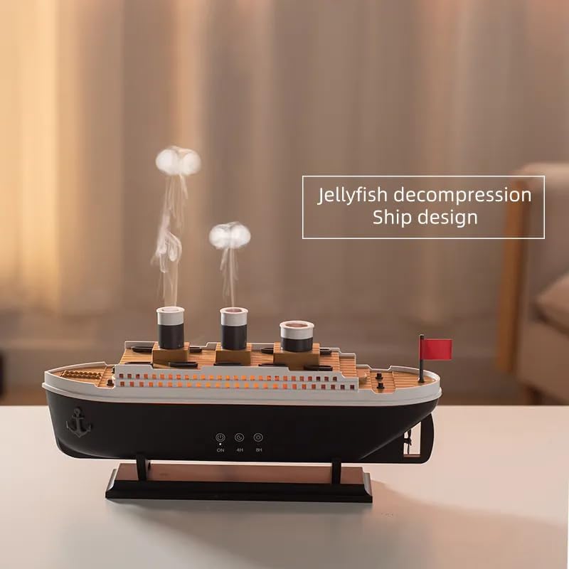 Ship Shape Oil Humidifier 250ml Remote Control