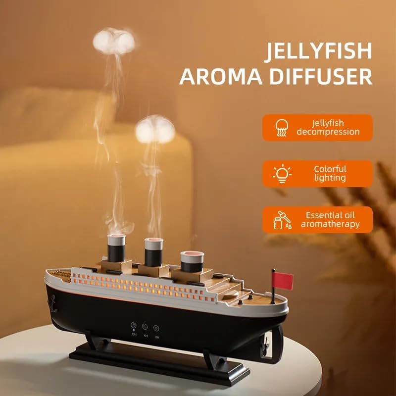 Ship Shape Oil Humidifier 250ml Remote Control