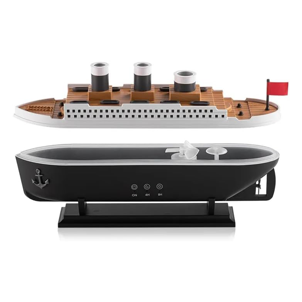 Ship Shape Oil Humidifier 250ml Remote Control